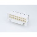 Molex Rectangular Power Connector, 18 Contact(S), Male, Solder Terminal, Receptacle 15246183